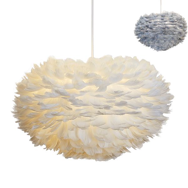 pendant lights e27 feather romantic pendant lamp for bedroom living room lighting hanglamp goose feather suspension luminaire
pendant lights e27 feather romantic pendant lamp for bedroom living room lighting hanglamp goose feather suspension luminaire