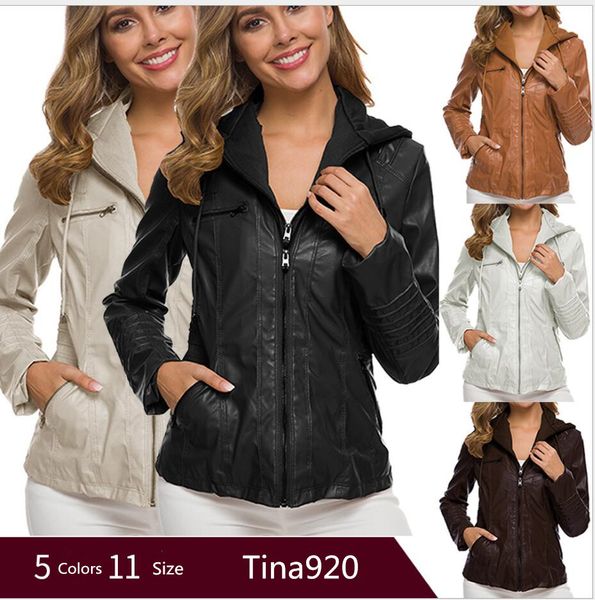 толстовки зимняя кожаная куртка turn down коллора формальное ladies zipper верхняя одежда искусственная кожа pu женский moto куртка пальто п, Black;brown
толстовки зимняя кожаная куртка turn down коллора формальное ladies zipper верхняя одежда искусственная кожа pu женский moto куртка пальто п, Black;brown