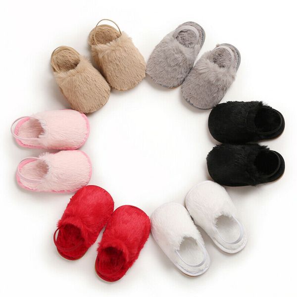 winter newborn baby girl toddler home cotton slippers soft fur warmth sports stretch is not easy to drop princess slippers, Black;red
winter newborn baby girl toddler home cotton slippers soft fur warmth sports stretch is not easy to drop princess slippers, Black;red
