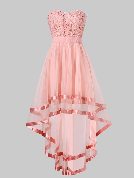 wipalo pink chiffon high low party dress summer women dresses strapless dress sleeveless short front long back party gowns, Black;pink
wipalo pink chiffon high low party dress summer women dresses strapless dress sleeveless short front long back party gowns, Black;pink