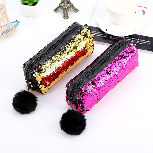 sequin pencil case trousse scolaire stylo estuche escolar kawaii school estojo etui hairball pencilcase bag peluche tools
sequin pencil case trousse scolaire stylo estuche escolar kawaii school estojo etui hairball pencilcase bag peluche tools