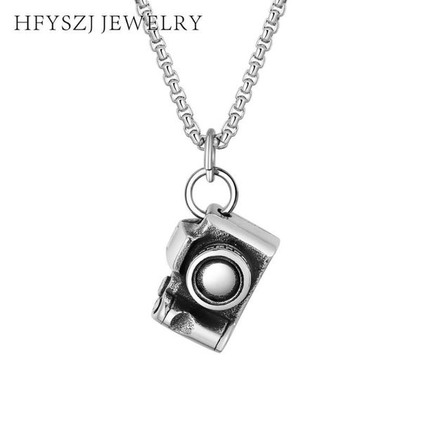 new mysterious hip-hop punk necklace retro camera pendant necklace goth metal wind mechanical male steel chain ornament, Silver
new mysterious hip-hop punk necklace retro camera pendant necklace goth metal wind mechanical male steel chain ornament, Silver