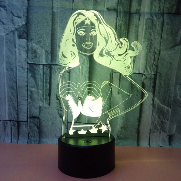 pattern magical woman chivalrous colorful 3d lamp 3d second gram force vision lamp gradual change touch small night-light illusion lamp
pattern magical woman chivalrous colorful 3d lamp 3d second gram force vision lamp gradual change touch small night-light illusion lamp
