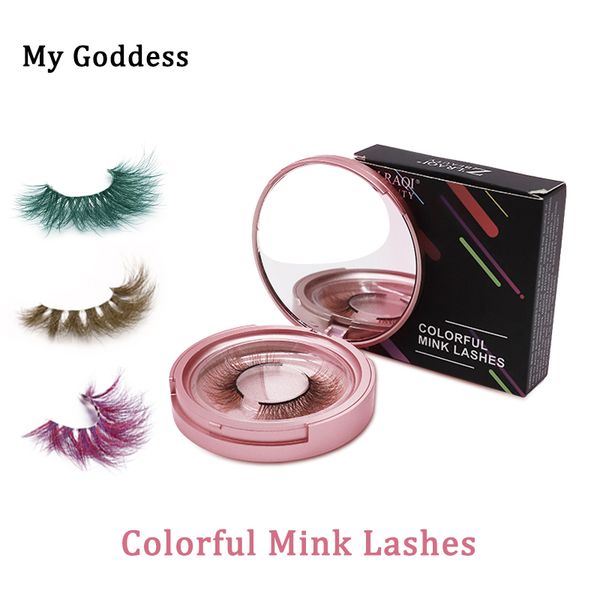 colorful false eyelashes full strip with mirror package color lashes real 3d mink lashes for party-bar cosplay color eyelashes
colorful false eyelashes full strip with mirror package color lashes real 3d mink lashes for party-bar cosplay color eyelashes