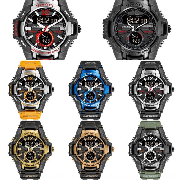 smael smale electronic 1805 electronic watch men's sports outdoor waterproof shockproof multifunctional watch, Blue
smael smale electronic 1805 electronic watch men's sports outdoor waterproof shockproof multifunctional watch, Blue