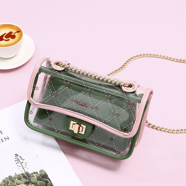 transparent bag women's new summer small bag all-match messenger chain jelly women's
transparent bag women's new summer small bag all-match messenger chain jelly women's
