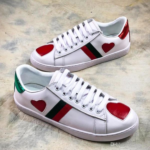 with box man designer shoe brand love heart style ace embroidered low-sneaker luxury shoe woman casual shoes large size 35-46, Black
with box man designer shoe brand love heart style ace embroidered low-sneaker luxury shoe woman casual shoes large size 35-46, Black