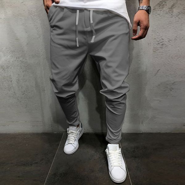 vogue nice summer men's casual pants autumn new casual male solid color long pants drawstring men loose trourse tide, Black
vogue nice summer men's casual pants autumn new casual male solid color long pants drawstring men loose trourse tide, Black