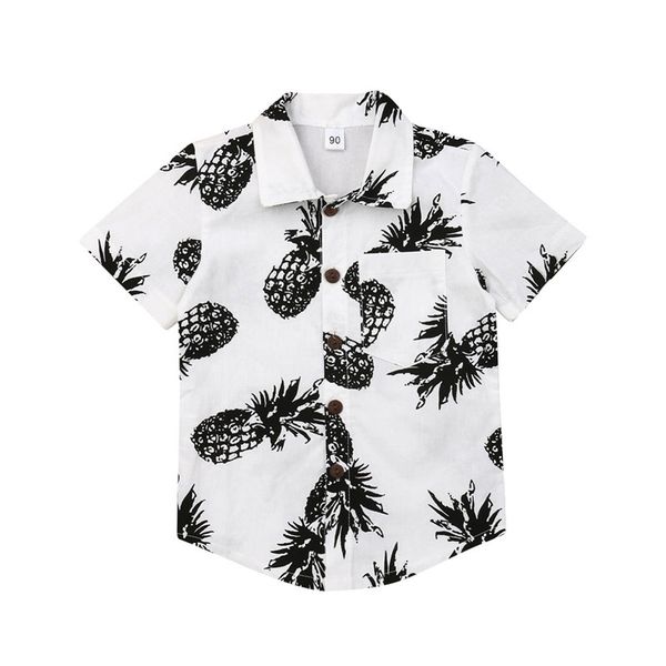 toddler kids boys summer shirt casual short sleeve pineapple print clothes shirts age 1-6y, White;black
toddler kids boys summer shirt casual short sleeve pineapple print clothes shirts age 1-6y, White;black