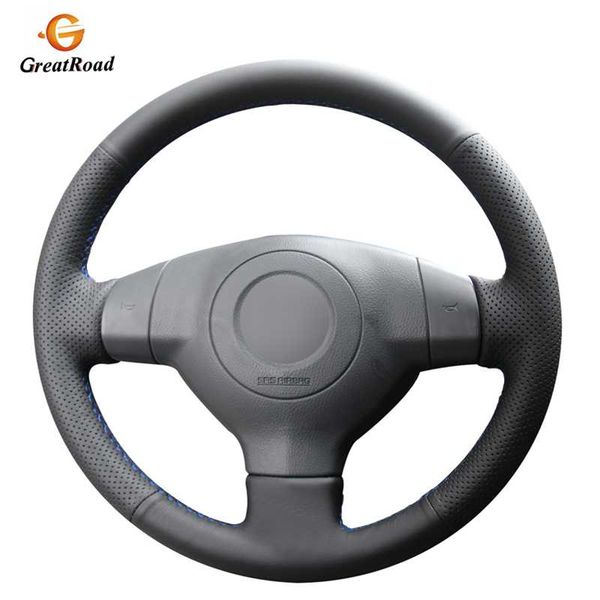 hand-stitched black pu artificial leather car steering wheel cover for sx4 2006-2013 alto 2009-2015 swift 2005-2011
hand-stitched black pu artificial leather car steering wheel cover for sx4 2006-2013 alto 2009-2015 swift 2005-2011