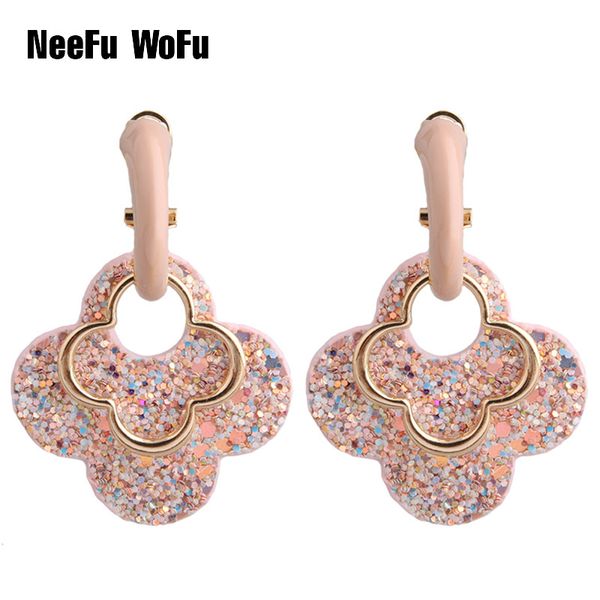 neefu wofu drop clover big earring flash leather zinc alloy large long ear leopard oorbellen brinco christmas gift, Silver
neefu wofu drop clover big earring flash leather zinc alloy large long ear leopard oorbellen brinco christmas gift, Silver