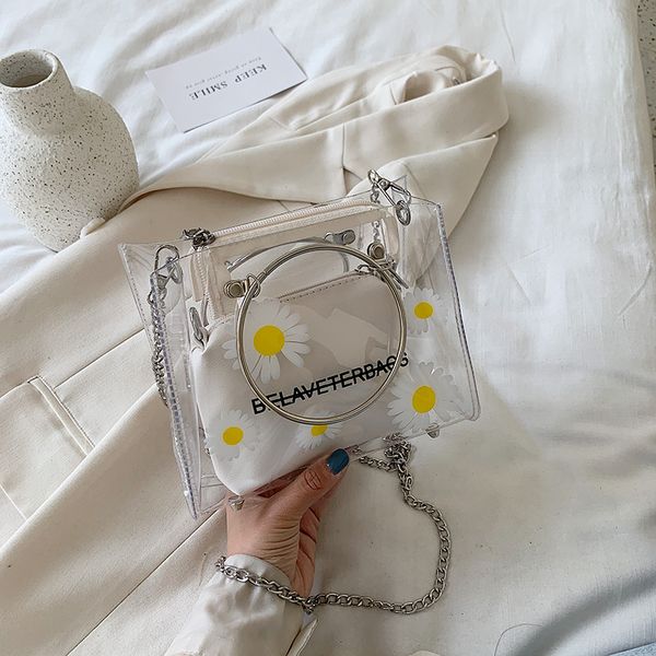 2020 new ladies shoulder bag fashion messenger bag transparent chain shoulder bucket women handbag
2020 new ladies shoulder bag fashion messenger bag transparent chain shoulder bucket women handbag