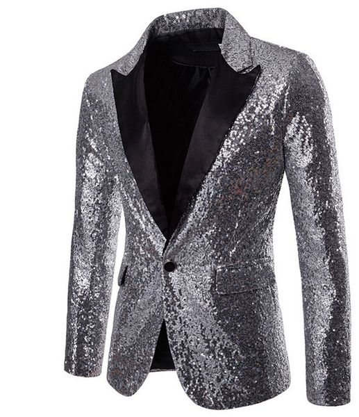 fashion shiny men stylish suit blazer jacket one button stage perform blazer party club singer blazer squin jacket suit for men 601, White;black
fashion shiny men stylish suit blazer jacket one button stage perform blazer party club singer blazer squin jacket suit for men 601, White;black