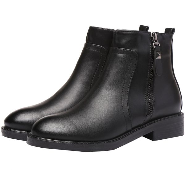 women korean style boots large size zip boots 34 to 43 cotton ankle boot soft martin shoes flat heel boot c42, Black
women korean style boots large size zip boots 34 to 43 cotton ankle boot soft martin shoes flat heel boot c42, Black