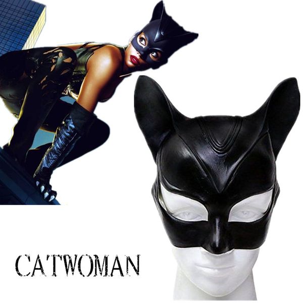 mask cosplay costume latex helmet fancy halloween headgear black half face mask cosplay masque party prop
mask cosplay costume latex helmet fancy halloween headgear black half face mask cosplay masque party prop