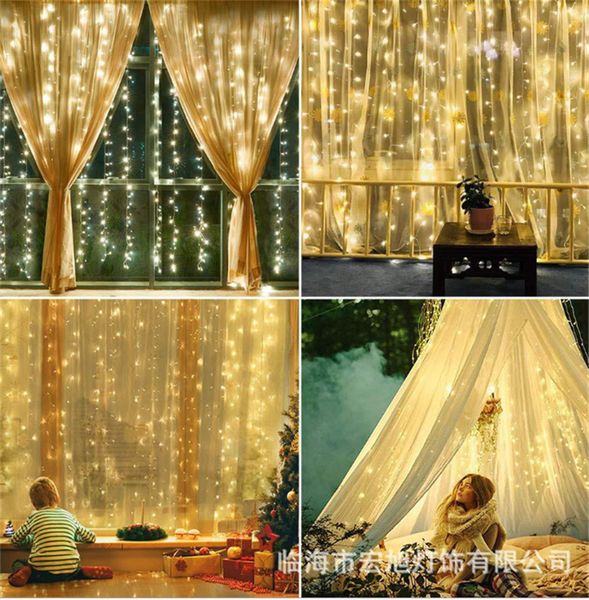3mx3m led curtain wedding lights string web star fairy light 300 bulbs xmas christmas birthday home garden party decoration ly228
3mx3m led curtain wedding lights string web star fairy light 300 bulbs xmas christmas birthday home garden party decoration ly228