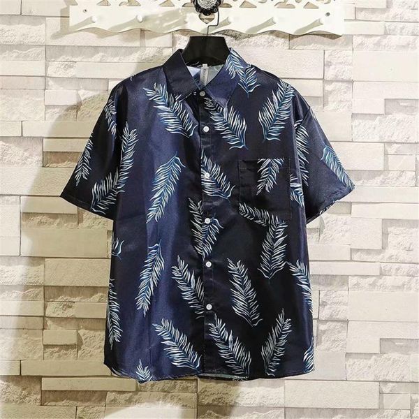 men fashion national style shirt beach hawaiian short sleeve print shirt vacation casual lapel casual buttons #4.2, White;black
men fashion national style shirt beach hawaiian short sleeve print shirt vacation casual lapel casual buttons #4.2, White;black