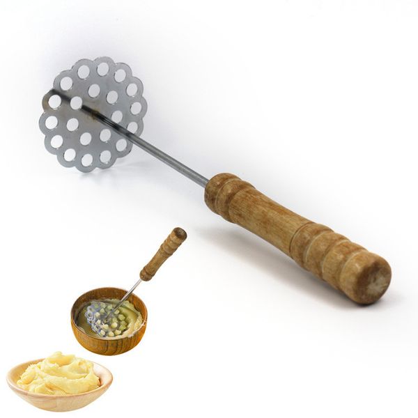 stainless steel potato masher, potato ricer for smooth mashed potatoes, vegetables and fruits
stainless steel potato masher, potato ricer for smooth mashed potatoes, vegetables and fruits