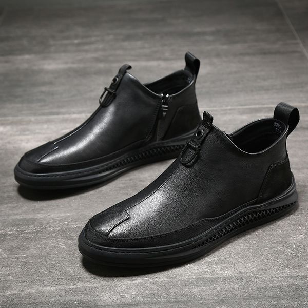 2020 autumn early winter shoes men genuine leather boots fashion male shoes cow leather man ankle boots black a1120
2020 autumn early winter shoes men genuine leather boots fashion male shoes cow leather man ankle boots black a1120
