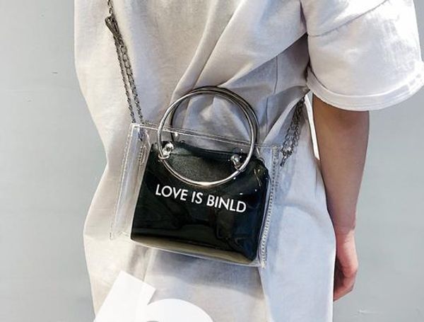 Super Fire Jelly Transparent Small Bag Female 2020 Summer Hot Tide Ring Wild Fairy Messenger Chain Bag
Super Fire Jelly Transparent Small Bag Female 2020 Summer Hot Tide Ring Wild Fairy Messenger Chain Bag