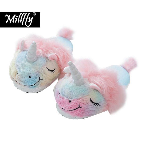 ice cream unicorn cotton slippers floor home slippers makaron winter rainbow seven colourful girl goddess ins parents and sons, Black
ice cream unicorn cotton slippers floor home slippers makaron winter rainbow seven colourful girl goddess ins parents and sons, Black