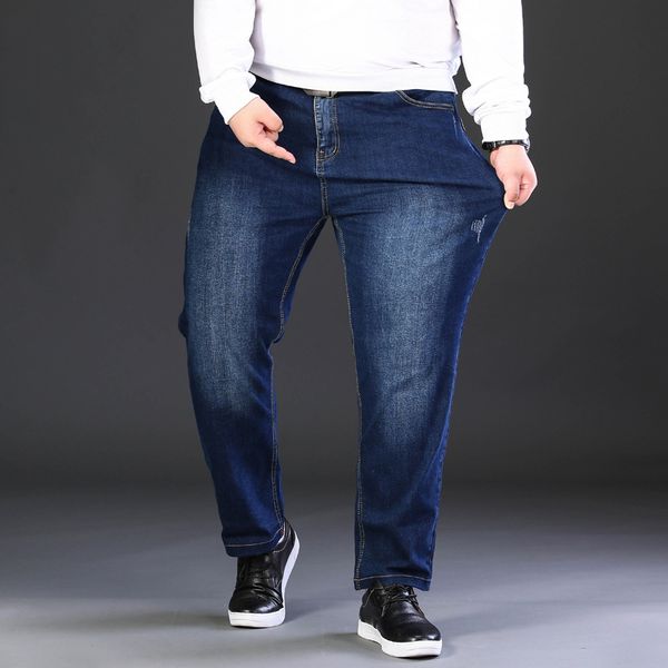 increasethed code jeans male elastic, Blue