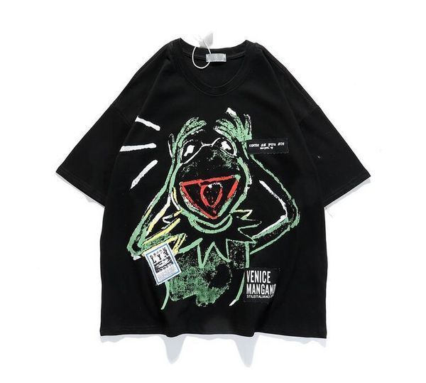 luxury mens designer t shirt summer frog personality graffiti print designer t shirt hip hop fashion men s and women s t-shirt, White;black
luxury mens designer t shirt summer frog personality graffiti print designer t shirt hip hop fashion men s and women s t-shirt, White;black