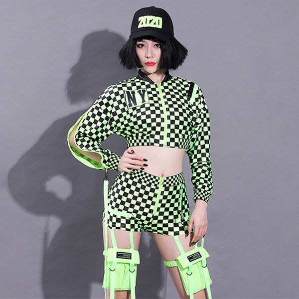 stage costumes for singers fashion fluorescent coat shorts adults hip hop clothing festival outfit jazz performance wear dn4849, Black;red
stage costumes for singers fashion fluorescent coat shorts adults hip hop clothing festival outfit jazz performance wear dn4849, Black;red