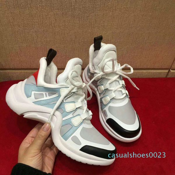 2020 women's arch light sneaker leather trainers for men women kanye west shoes fashion casual outdoor boots with box c23, Black
2020 women's arch light sneaker leather trainers for men women kanye west shoes fashion casual outdoor boots with box c23, Black