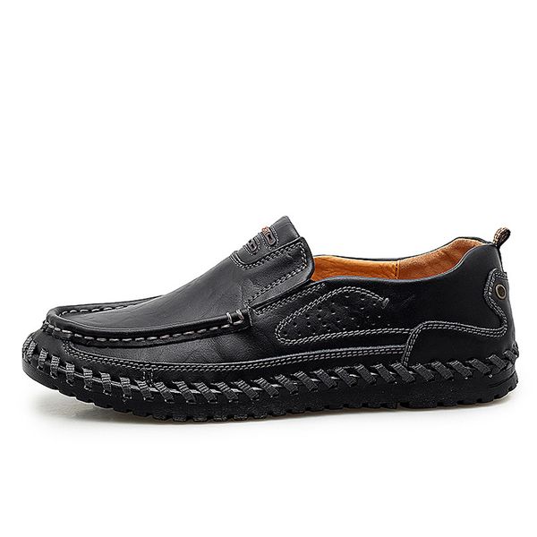 2020 new genuine leather mens large size leather shoes size mens casual leather shoes foreign trade models, Black
2020 new genuine leather mens large size leather shoes size mens casual leather shoes foreign trade models, Black