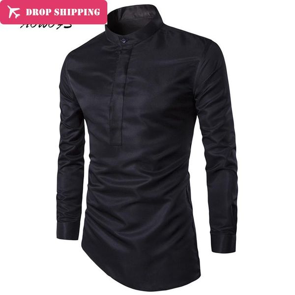dropshipping camisa masculina 2017 мужская мода slim fit повседневная рубашка с длинным рукавом рубашки печати мужская рубашка, азиатский ра, White;black
dropshipping camisa masculina 2017 мужская мода slim fit повседневная рубашка с длинным рукавом рубашки печати мужская рубашка, азиатский ра, White;black