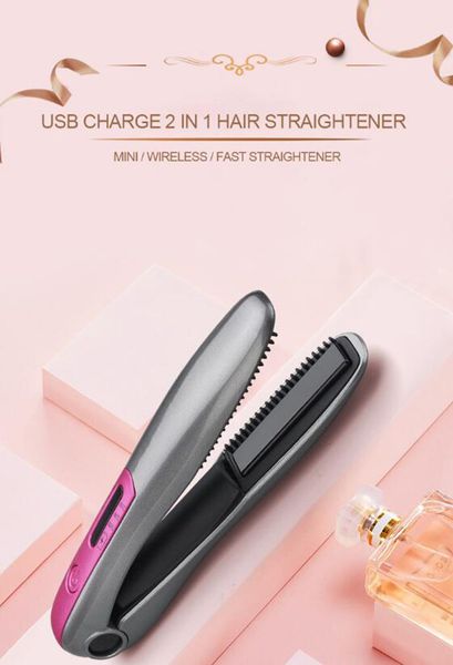 usb charging hair straightener mini dual use electric splint straight volume wireless portable curler with comb teeth
usb charging hair straightener mini dual use electric splint straight volume wireless portable curler with comb teeth