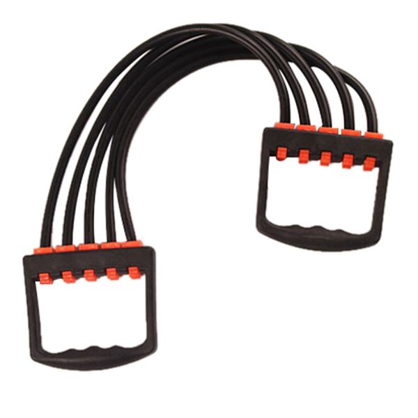 gym adjustable 5-spring rubber chest expander pull stretcher muscle training (chest expander
gym adjustable 5-spring rubber chest expander pull stretcher muscle training (chest expander