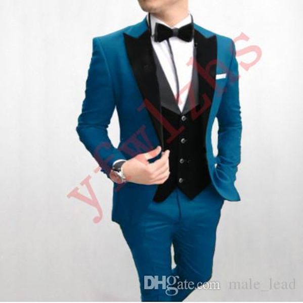 handsome groomsmen peak lapel groom tuxedos mens wedding dress man jacket blazer prom dinner 3 piece suit(jacket+pants+tie+vest) b139, Black;gray
handsome groomsmen peak lapel groom tuxedos mens wedding dress man jacket blazer prom dinner 3 piece suit(jacket+pants+tie+vest) b139, Black;gray