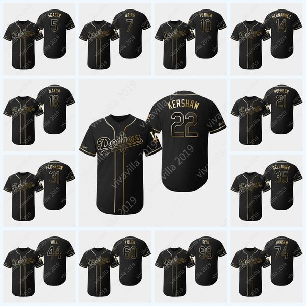 Mens Los Angeles 5 Corey Seager 22 Kershaw 31 Joc Pederson 44 Rich Hill 10 Justin Turne Hyun-Jin Ryu Enrique Hernandez Jerseys 
Mens Los Angeles 5 Corey Seager 22 Kershaw 31 Joc Pederson 44 Rich Hill 10 Justin Turne Hyun-Jin Ryu Enrique Hernandez Jerseys