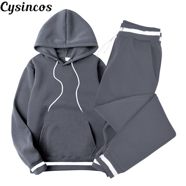 litthing tracksuit men men's sportswear sets 2020 autumn winter hooded thick male casual 2 piece sweatshirt + sweatpants set, Gray
litthing tracksuit men men's sportswear sets 2020 autumn winter hooded thick male casual 2 piece sweatshirt + sweatpants set, Gray