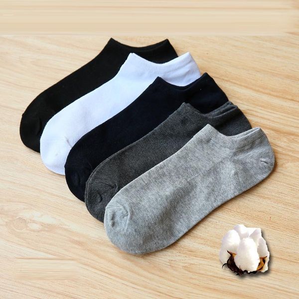 100% cotton black short socks for men spring summer thin low - short men's socks size39-43 sox 5 pairs/lot 2019
100% cotton black short socks for men spring summer thin low - short men's socks size39-43 sox 5 pairs/lot 2019