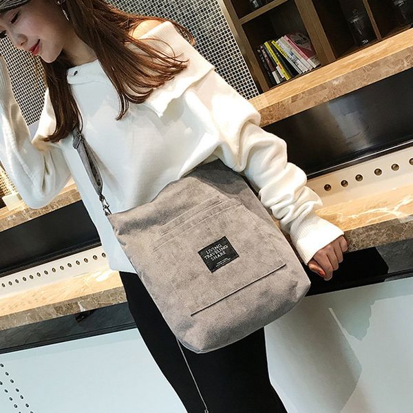 new 2019 women vintage ladies large corduroy handbag travel shoulder bag casual tote purse
new 2019 women vintage ladies large corduroy handbag travel shoulder bag casual tote purse
