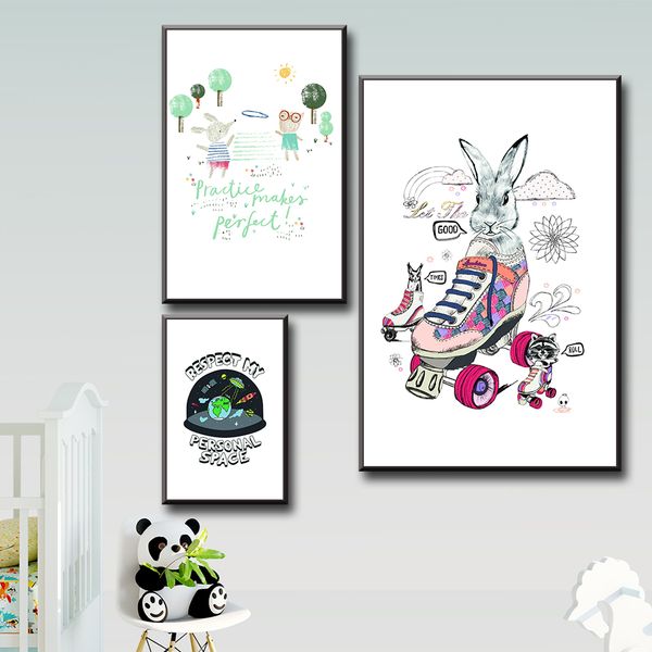nordic poster cartoon wall art canvas painting posters and prints wall pictures for kids room living room decor
nordic poster cartoon wall art canvas painting posters and prints wall pictures for kids room living room decor