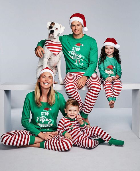 christmas pajamas family christmas matching clothes family pajamas sets father mother daughter son matching outfits letter stripe pants, Blue
christmas pajamas family christmas matching clothes family pajamas sets father mother daughter son matching outfits letter stripe pants, Blue