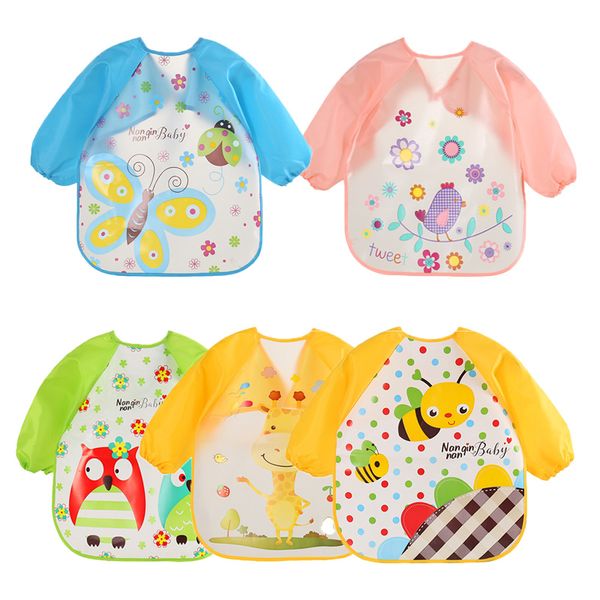 cartoon prints children's apron baby bibs waterproof long sleeve bibs for newborn baby accessories boys girls burp clothes
cartoon prints children's apron baby bibs waterproof long sleeve bibs for newborn baby accessories boys girls burp clothes