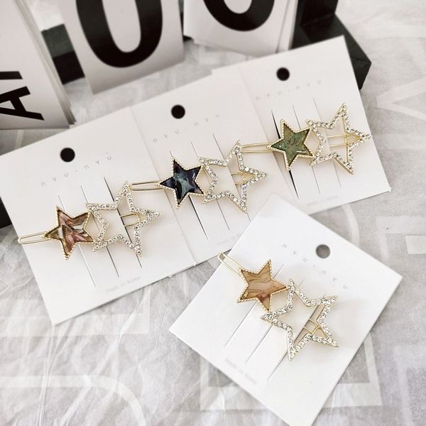 korean women acetate hollow stars hair clips alloy hairpins barrette bobby pin hair styling tools ornament accessories
korean women acetate hollow stars hair clips alloy hairpins barrette bobby pin hair styling tools ornament accessories