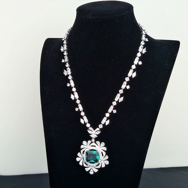 women necklaces jewelry cubic zircon white gold plated necklaces women wedding party gift 2 colores, Silver
women necklaces jewelry cubic zircon white gold plated necklaces women wedding party gift 2 colores, Silver