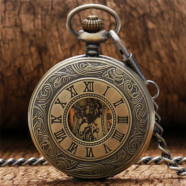 vintage antique bronze handwind mechanical pocket watch carving number case men women timepiece clock with pendant chain clock, Slivery;golden
vintage antique bronze handwind mechanical pocket watch carving number case men women timepiece clock with pendant chain clock, Slivery;golden
