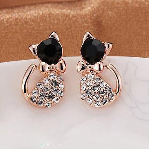 sell fashion earrings/fashion jewelry/lovely rhinestone cat earrings cute cat stud earrings for women girls gift, Golden
sell fashion earrings/fashion jewelry/lovely rhinestone cat earrings cute cat stud earrings for women girls gift, Golden
