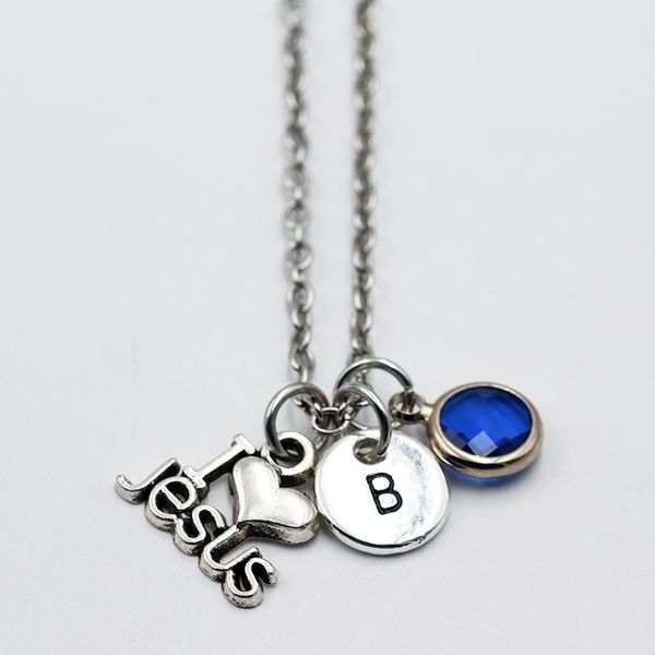 ювелирные изделия i love иисус подвеска / birthstone ожерелье / а до я letters ожерелье / ожерелье / женщины моды i love tumblr jvmai, Silver
ювелирные изделия i love иисус подвеска / birthstone ожерелье / а до я letters ожерелье / ожерелье / женщины моды i love tumblr jvmai, Silver