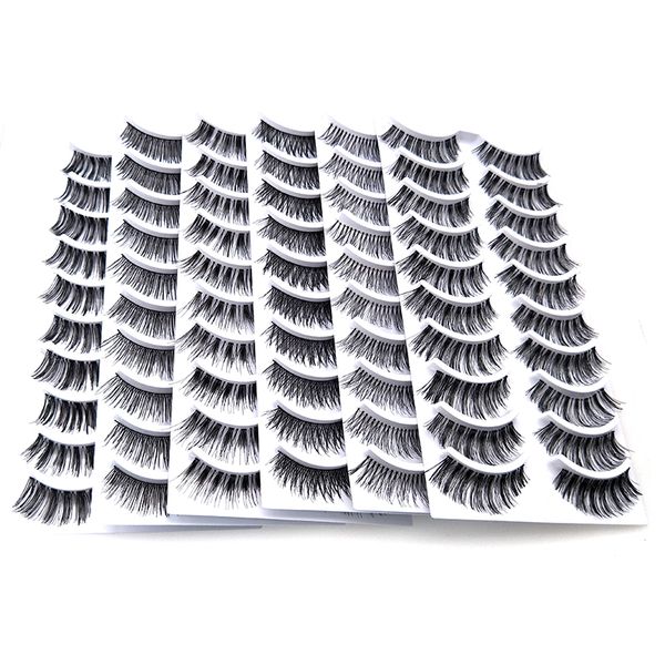 new 10pairs/set natural black long sparse cross false eyelashes thick fake eye lashes extensions eyes makeup cosmetic tools
new 10pairs/set natural black long sparse cross false eyelashes thick fake eye lashes extensions eyes makeup cosmetic tools