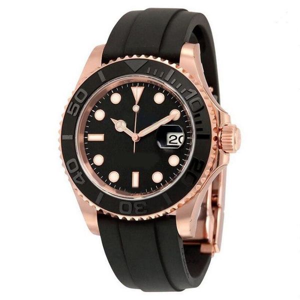 Luxury Mens Watch YACHT MASTER 40mm Rubber Rose gold Automatic Movement Mechanical Mens Stainless Steel Watches Wristwatch 2019
Luxury Mens Watch YACHT MASTER 40mm Rubber Rose gold Automatic Movement Mechanical Mens Stainless Steel Watches Wristwatch 2019