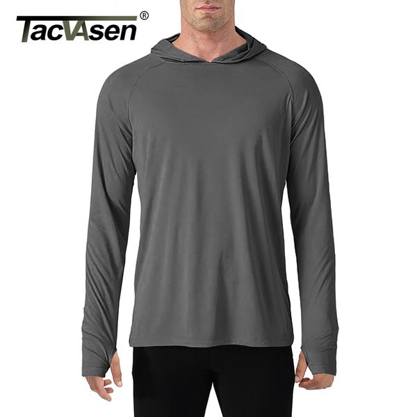 tacvasen sun protection men long sleeve casual uv-proof hooded t-shirts breathable lightweight performance hike tshirts y200611, White;black
tacvasen sun protection men long sleeve casual uv-proof hooded t-shirts breathable lightweight performance hike tshirts y200611, White;black