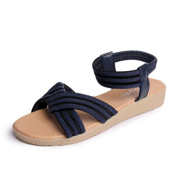 sandal women summer new 2018 women shoes simple flat fish-mouth sandals with pure colored elastic sandals big size, Black
sandal women summer new 2018 women shoes simple flat fish-mouth sandals with pure colored elastic sandals big size, Black